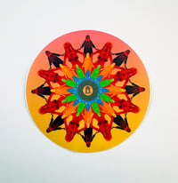 Image of $CRAP$ Mandala Sticker 3 pk