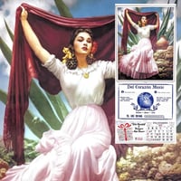 Image 3 of Calendario 2024 - Estilo Tradicional "Varita" - Hecho En México