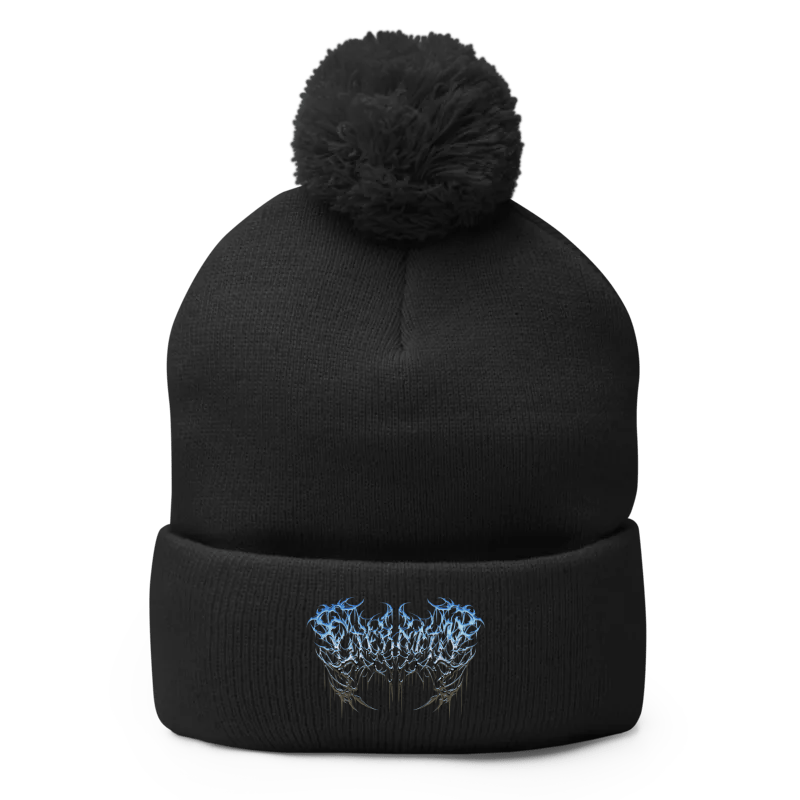 Image of “ANTARCTICA” Pom Pom Embroidered Logo Beanie