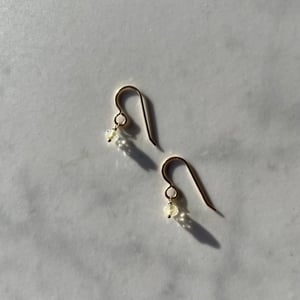 Image of pia earring - citrine 