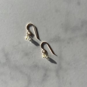 Image of pia earring - citrine 
