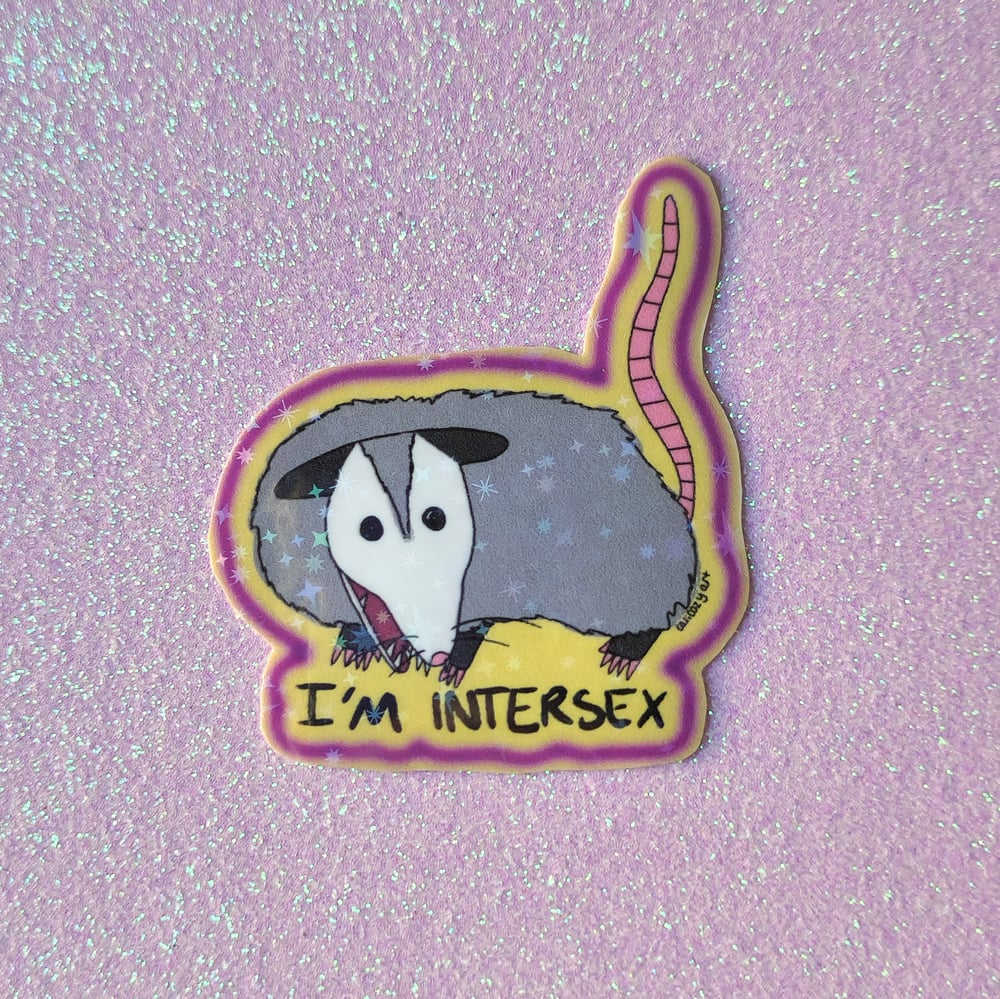 Image of Intersex Possum sticker