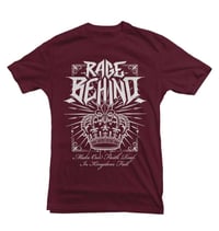 "THROUGH WRATH" Maroon Tee