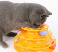 Image 2 of Triple Tower Cat Toy