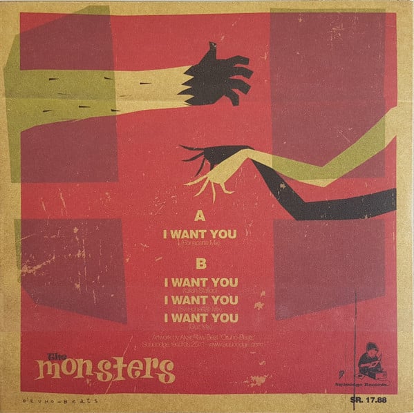 THE MONSTERS - I WANT YOU (7") EP