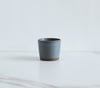 Small cup, glazed in, Slate