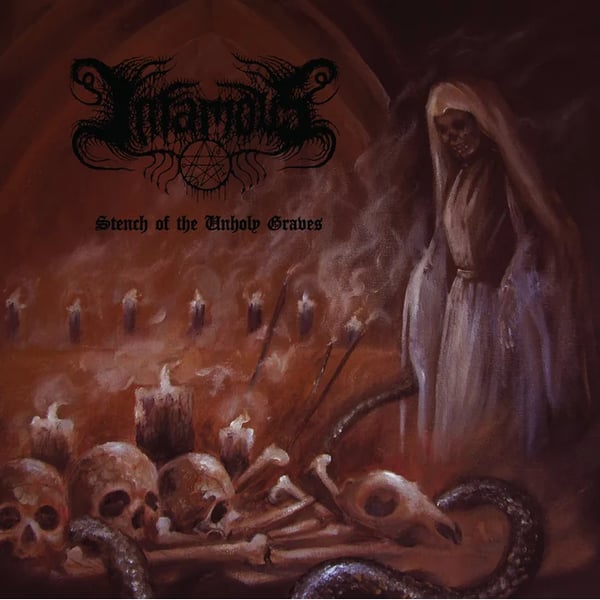 Image of INFAMOVS - Stench of the Unholy Grave CD