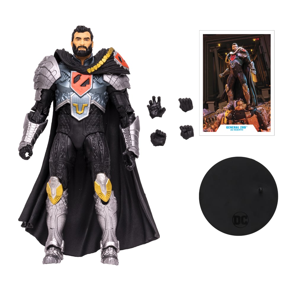 MCFFARLANE DC MULTIVERSE GENERAL ZOD 7IN ACTION FIGURE