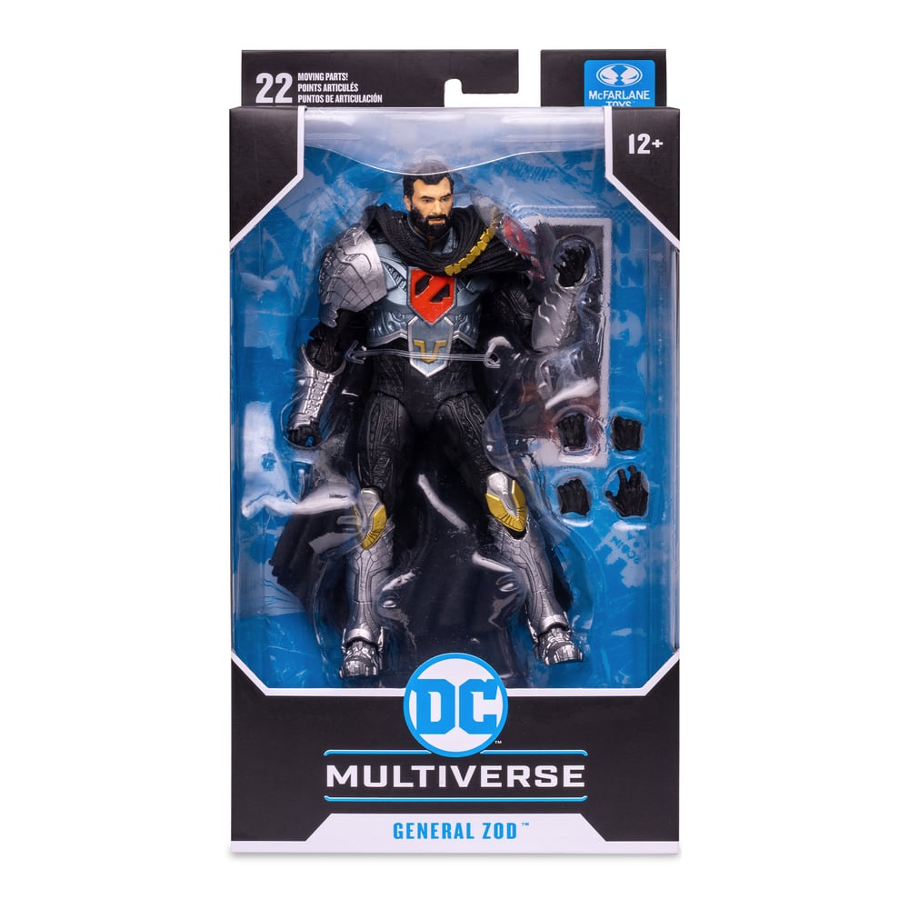 MCFFARLANE DC MULTIVERSE GENERAL ZOD 7IN ACTION FIGURE