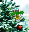 Ding Bat-2023 Season  holiday  ornament!