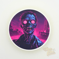 Image 3 of Neon Zombie Sticker