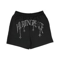 HURTING PEACE FLEECE SHORTS
