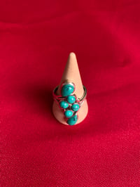 Image of BAGUE ARGENT 925 TURQUOISE 