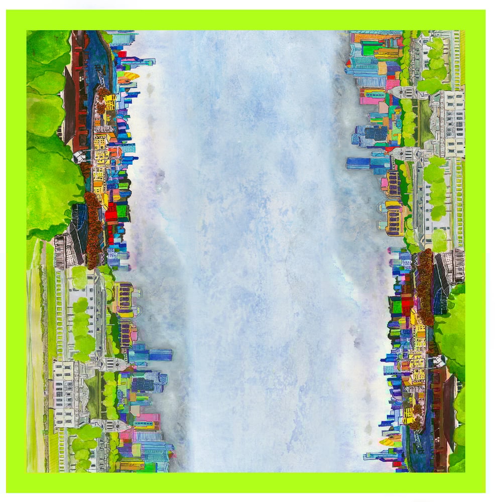 Image of Square Silk Whole of Greenwich