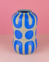 Blue Arch Vase