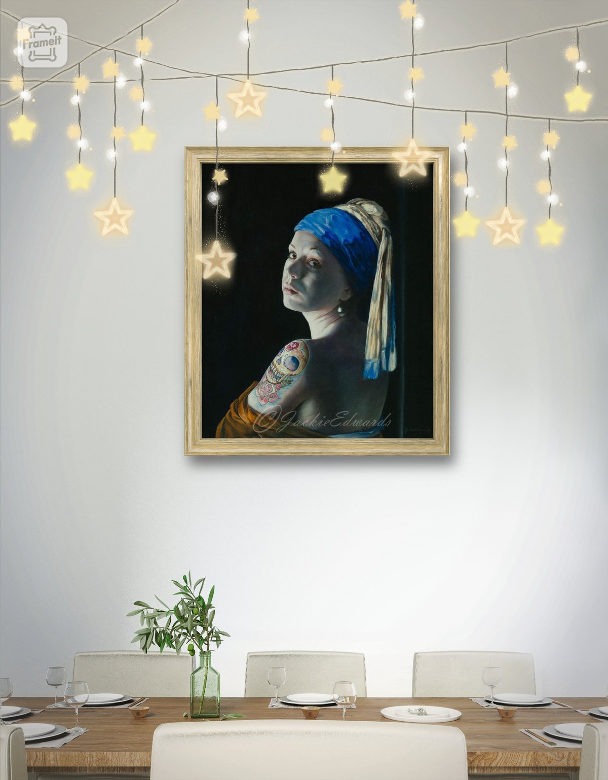 Image of 'Girl with the Skull Tattoo'