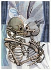 past(e) tense Print- Kitty And The Knight