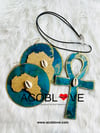 Africa Globe Earrings and Necklace