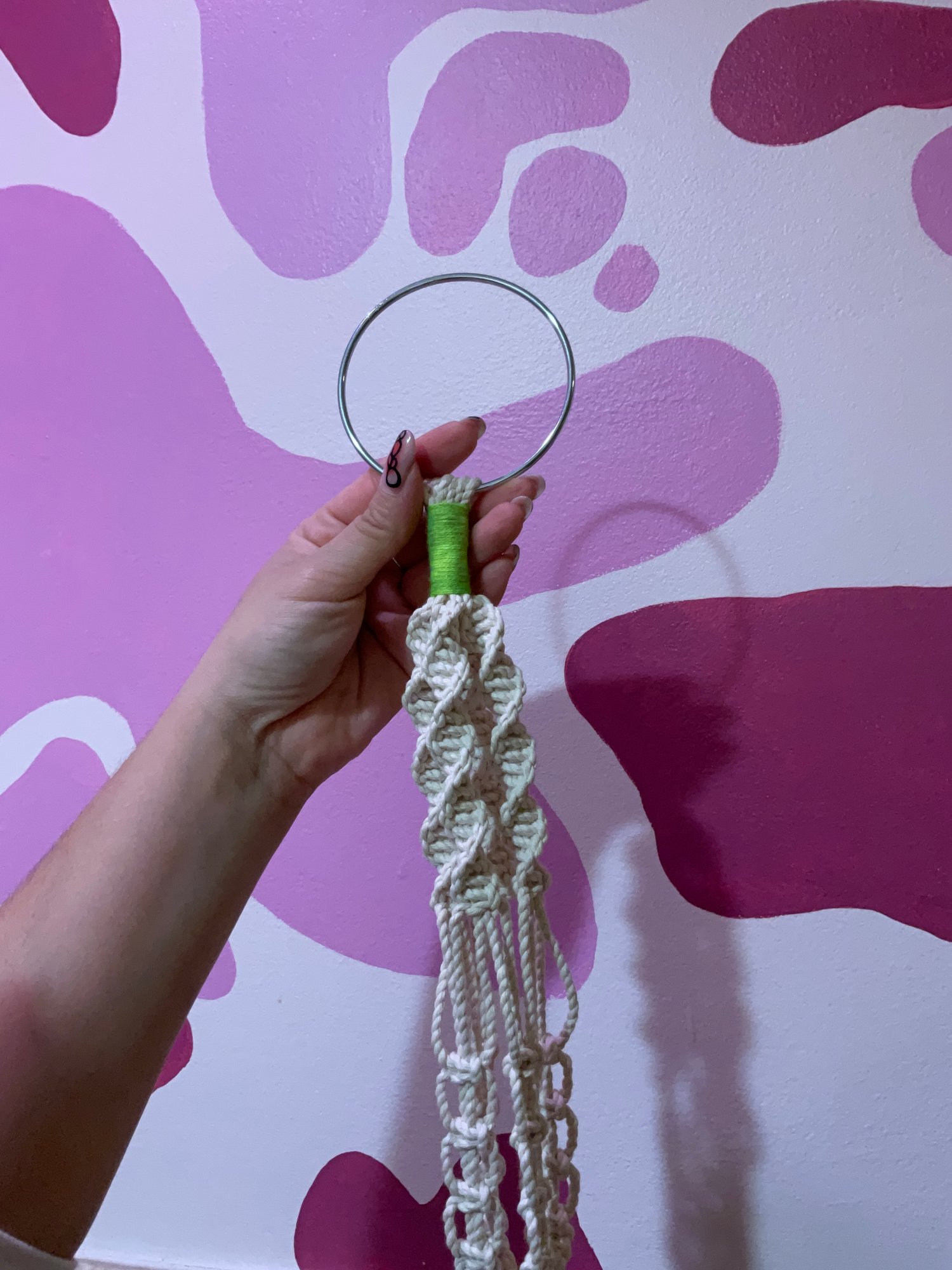 Image of Custom Macrame Plant Hanger