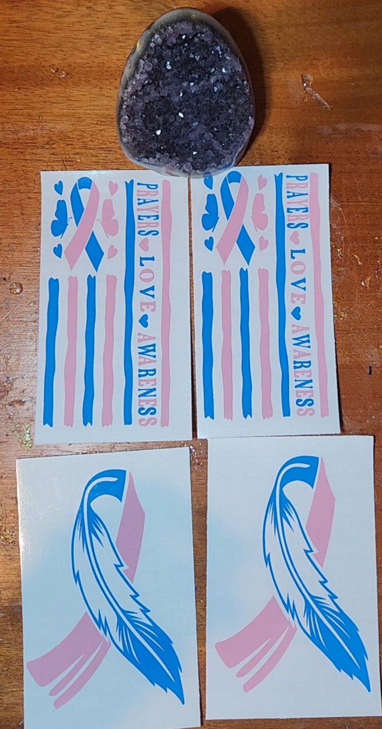 Image of Infant Loss Decals