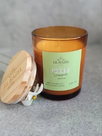 Image 1 of Belle-Sampaguita/Jasmine, small jar 5.85 oz, clear amber jar