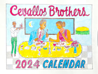 New York Eats 2024 calendar 