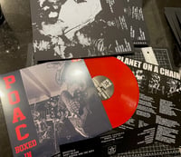 Image 3 of PLANET ON A CHAIN "Boxed In" LP 2nd Press - Fucking Assholes Edition