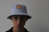 Image 2 of Bucket Hat Skyblue color