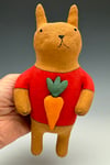 Bunny in Planted Carrot T Wally