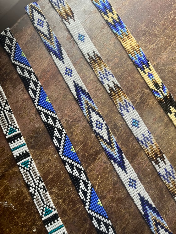 Image of 1/2 - Solid Beaded Hatbands