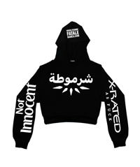 Image 1 of CYB3R 5LVT CROPPED HOODIE