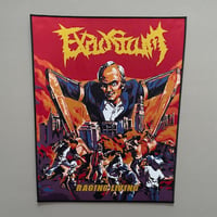 Image 2 of EXPLOSICUM - RAGING LIVING OFFICIAL BACKPATCH