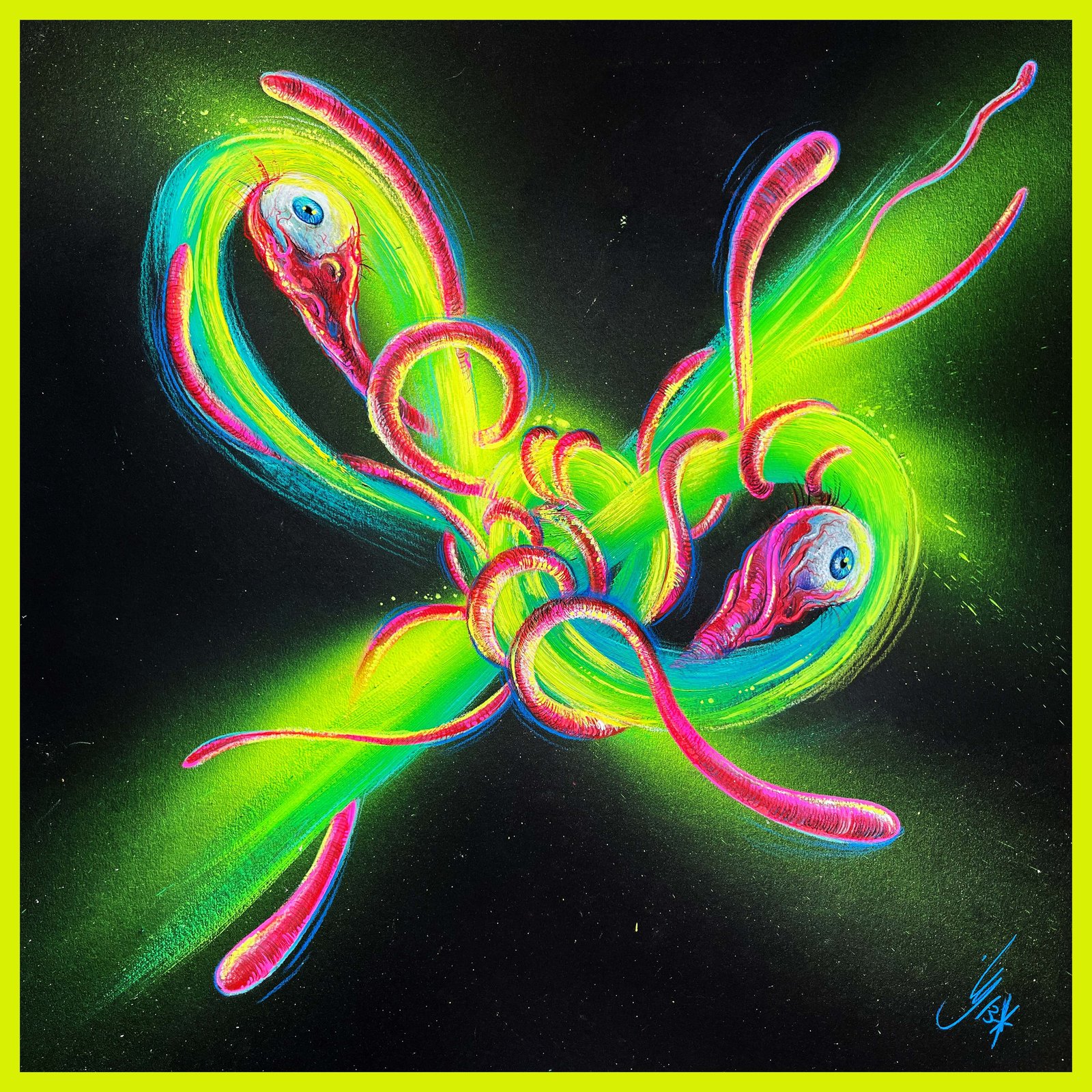 NODE_Originial Art | Greg Treize