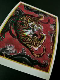 Image 5 of Japanese Tiger by Josh McQuade, High Quality Print