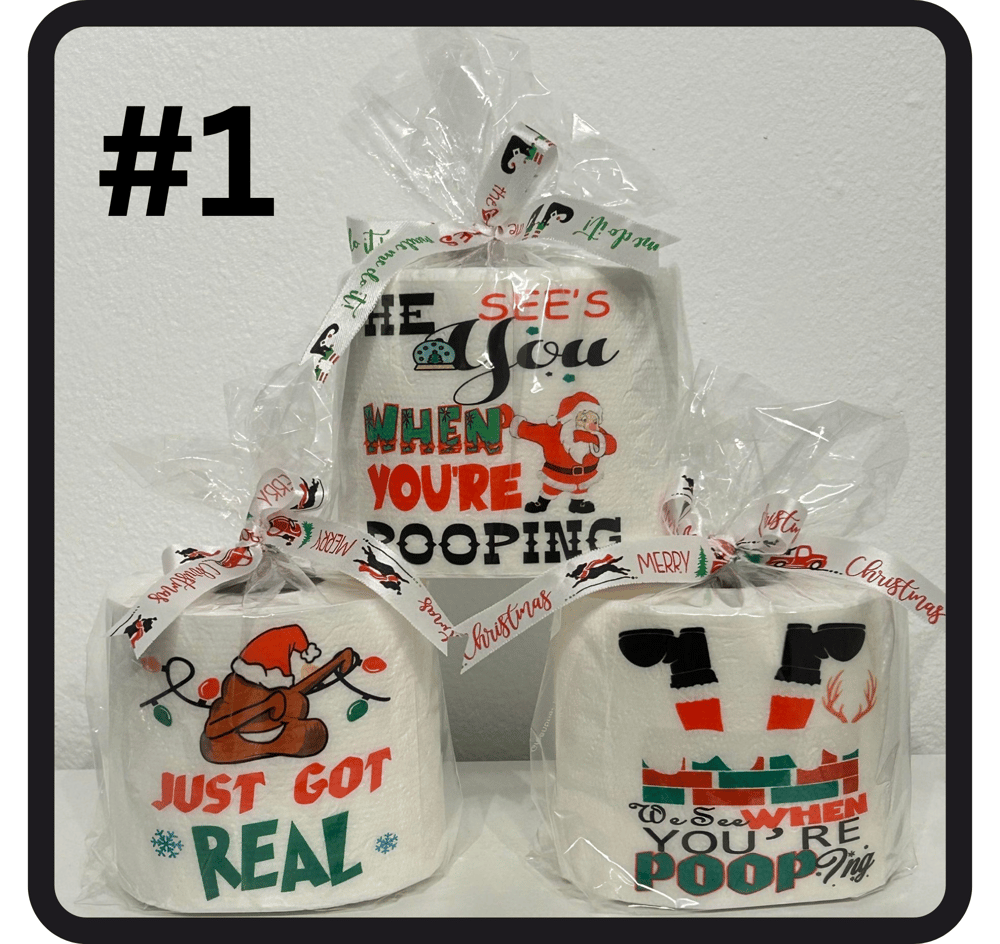 3-Pack Christmas Funny Tissue