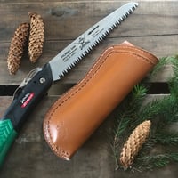 Image 5 of Leather Pouch and Folding Saw