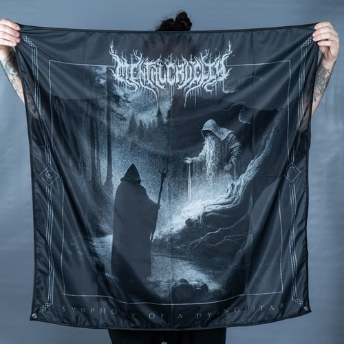 Image of SYMPHONY OF A DYING STAR WALL FLAG