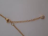 Image 3 of Kate Middleton Princess of Wales Duchess of Cambridge Yellow Gold Three Star Necklace