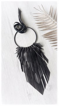 Image 3 of CROW SMALL NEW Necklace - Profondo nero