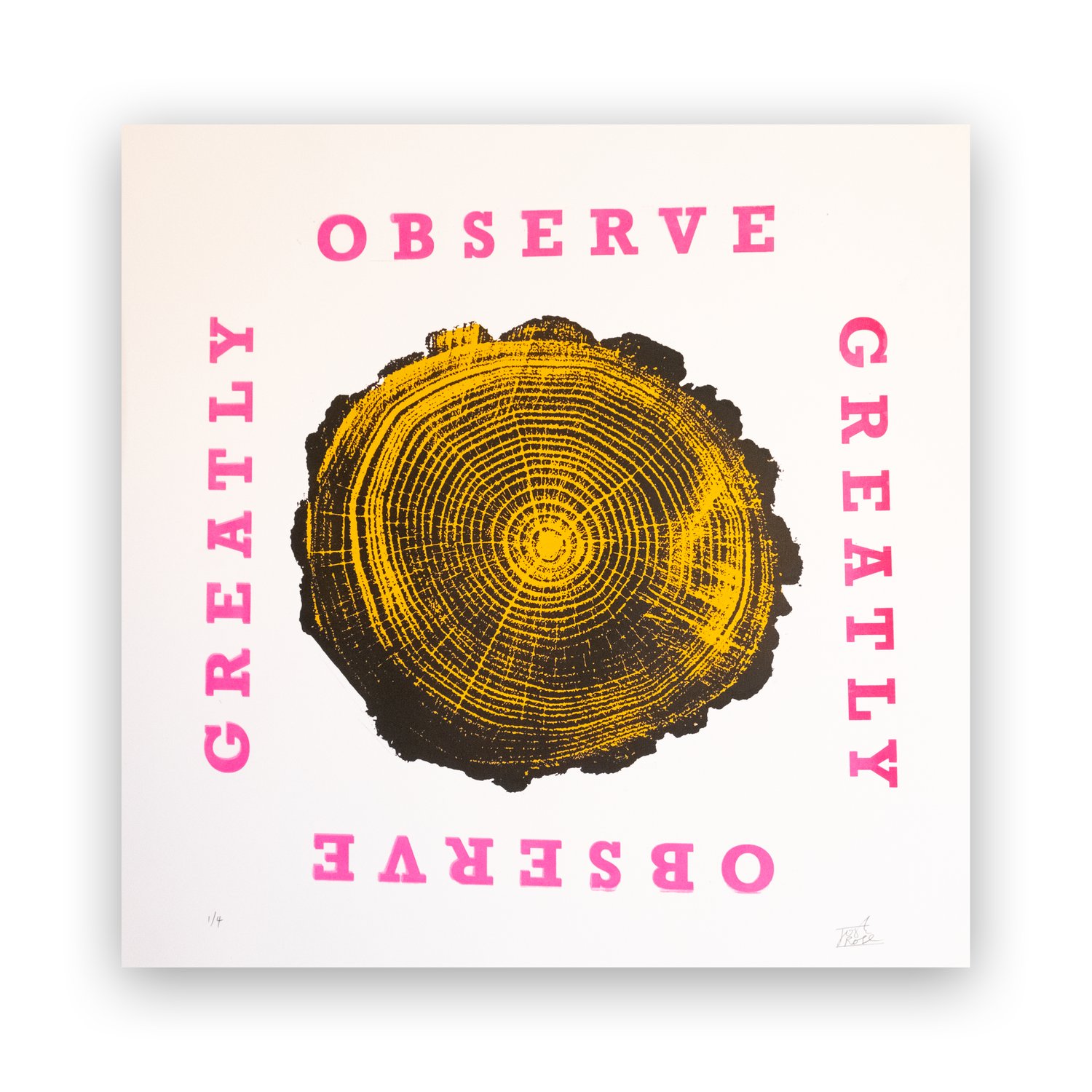 Image of OBSERVE GREATLY (Yellow Edition)