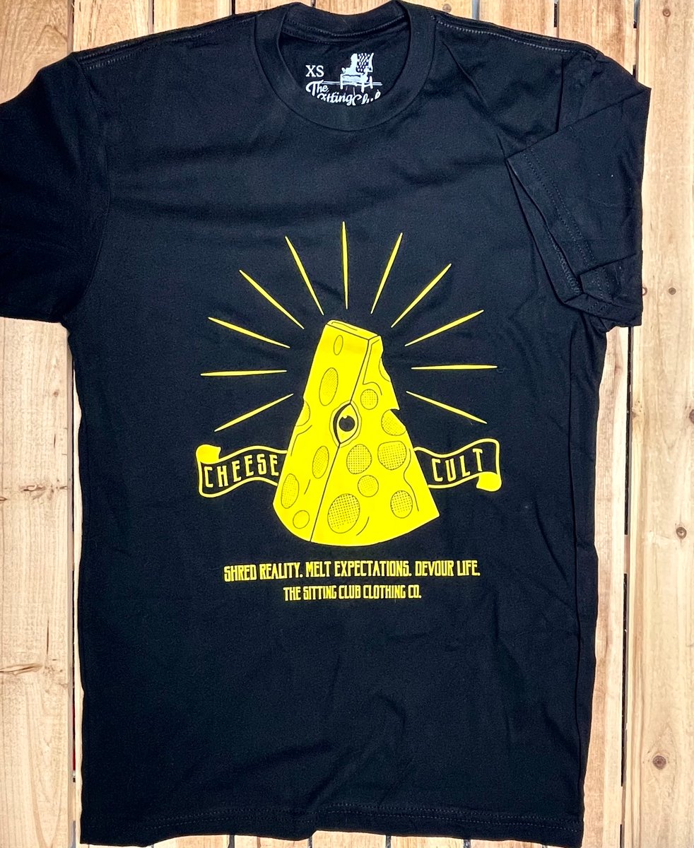 Cheese Cult Members T-Shirt | The Sitting Club