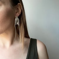 Image 2 of winter migration earring 