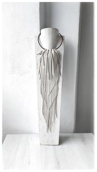 Image 4 of CROW KING necklace - Off White 