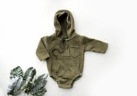 Image 2 of Miles Hooded Romper