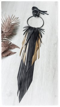 Image 4 of CROW KING multicolor necklace - Black & Gold