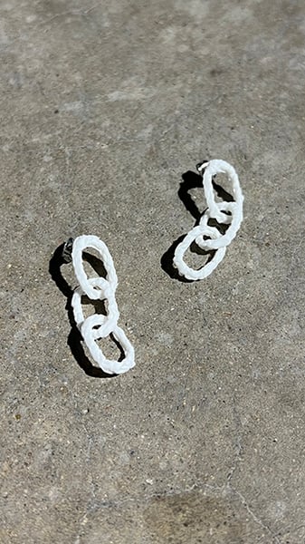 Image of to this EARTH mini (earring - 3 links)