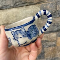 Image 3 of Mini Mug / Cat Themed