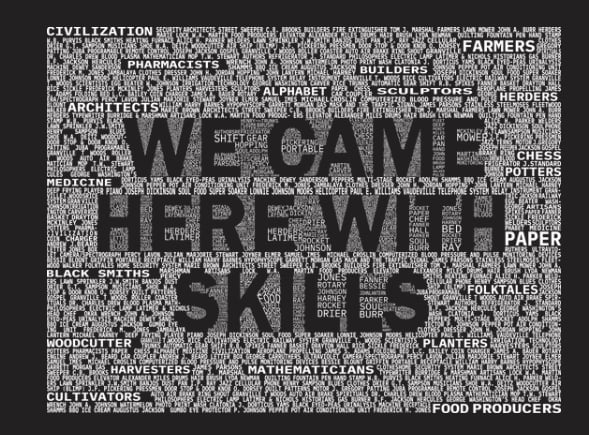 Image of WE CAME HERE WITH SKILLS
