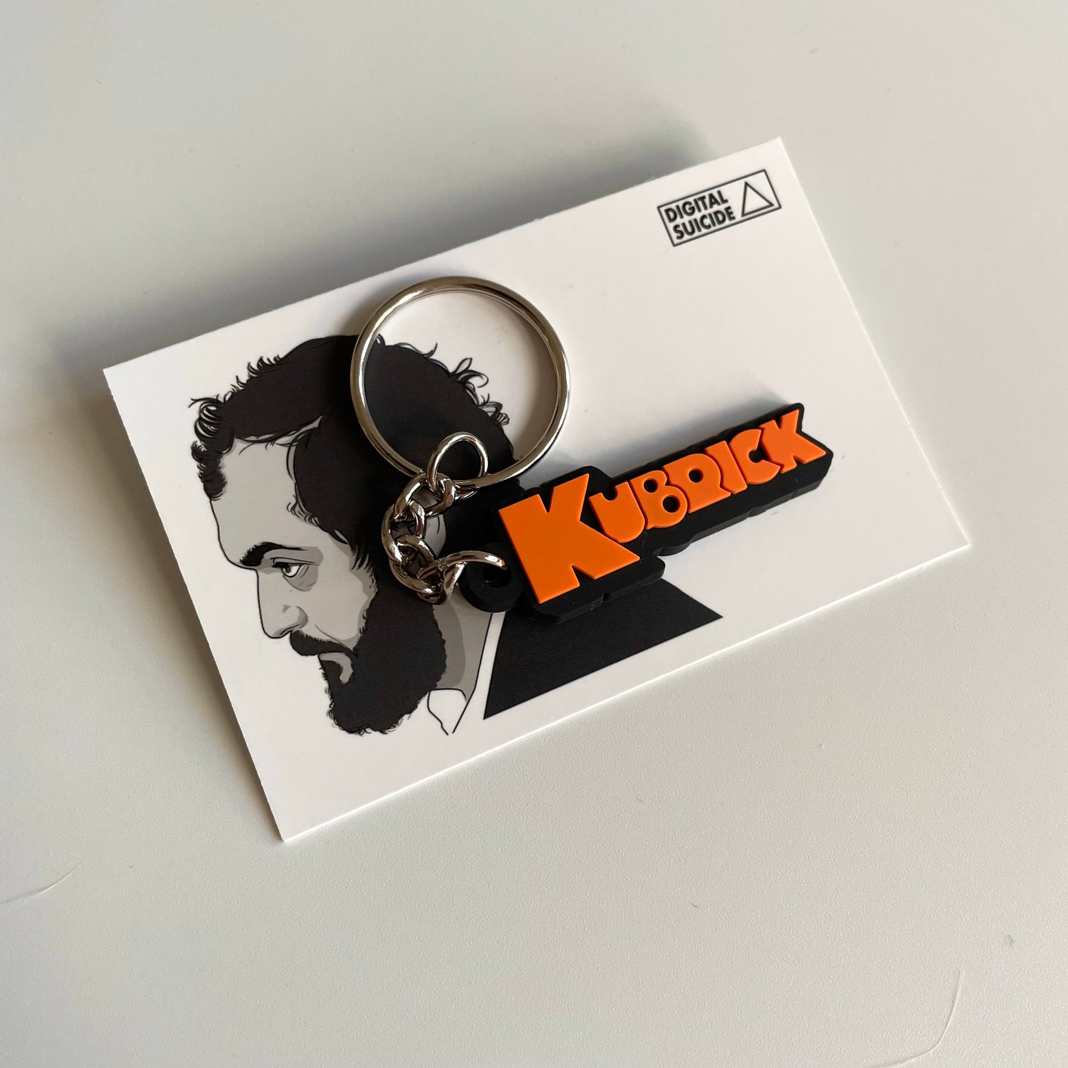 Kubrick pin badge and keyring discounted double-pack