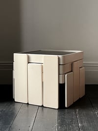 Image 1 of Set of Three Tables by Gianfranco Frattini, Italy 1970s (Reserved)